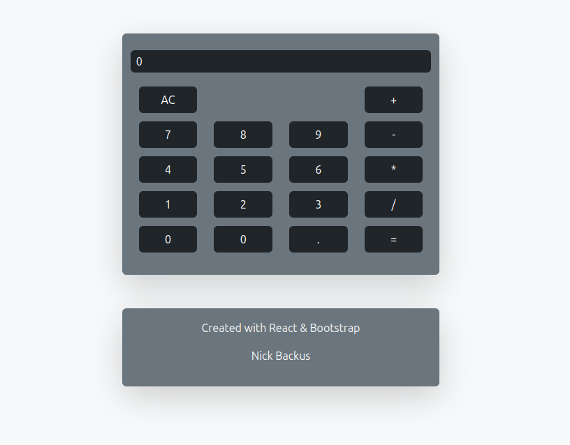 calculator project image